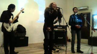 Olga Podluzhnaya ft "103" Rock Band - Yakut Warriors. Khomus+