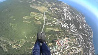Полеты на параплане в Крыму 2015 09 17 (Ялта. г.Ай-Петри)