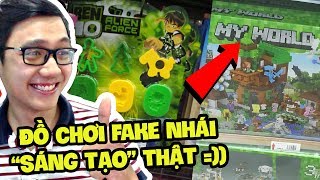 CÁC BỘ ĐỒ CHƠI NHÁI FAKE HÀI HƯỚC NHẤT THẾ GIỚI!!! (Sơn Đù Vlog Reaction)
