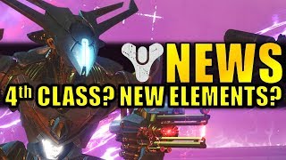Destiny 2 News: NEW CLASS? NEW ELEMENTS? Next Iron Banner, & More!