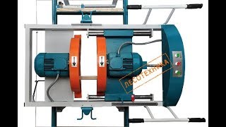 Станок двухпильный кромкообрезной ЦОД-450