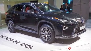 2016 LEXUS RX450h F-Sport @ IAA 2015 (includind Lexus Hoverboard)