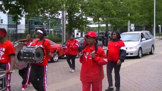 Ken Lanci and Shaw High School Marching Band