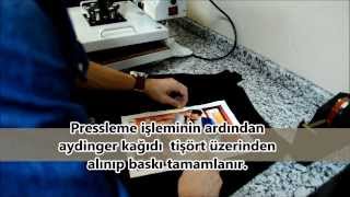 Koyu Zemin Tişörte Transfer Baskı Nasıl Yapılır?