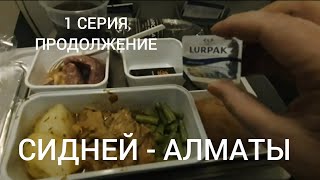 Трясётся помаленьку . Австралия Сидней - Казахстан Алматы.1 серия продолжение . Обзор обеда