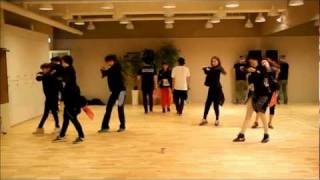 [1080p HD MIRRORED] Cry Cry Dance Practice - T-ara (x.09 Speed)