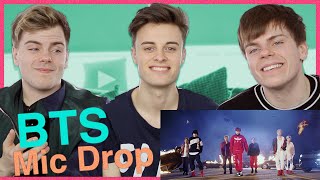Non Kpop Fan reacts to BTS (방탄소년단) MIC Drop for the first time (Steve Aoki Remix)