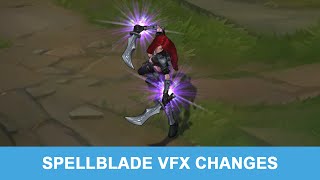 LOL PBE 7/8/2015: Spellblade VFX Changes