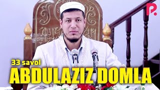 33 savol - Abdulaziz domla Qarindosh urug'chilik , Muammolardan chiqish yo'li (1-qism)