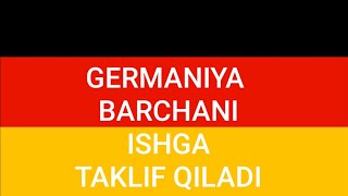 01.01.2020dan Germaniyaga ishga ketish osonlashdi ??????