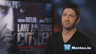 GERARD BUTLER talks about being in JAIL, the 300 sequel, Law Abiding Citizen, Coriolanus & More