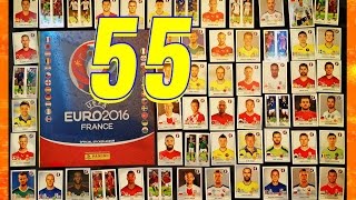 PANINI UEFA EURO 2016 OFFICIAL MEGA FRANCE 55 new STICKER EM Frankreich Panini Sticker ALBUM 4 No1