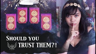 SHOULD YOU TRUST THEM?? Are they toxic or not? ( pick a card )