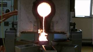 £2.75m Gold Melt - 500k Gold Bar Being Made