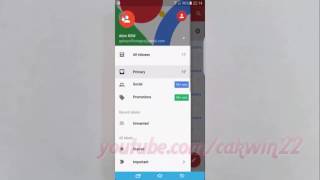 Samsung Galaxy S7 Edge : How to Enable or Disable Swipe actions in Gmail App (Android Marshmallow)