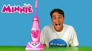 Minnie’s Bowtique Twinkle Bows Vacuum Cleaner ! || Disney Toy Reviews || Konas2002