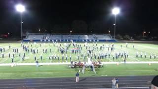 Des Moines Roosevelt at Urbandale Marching Band Invitational 2014