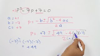 Ecuaciones cuadráticas por fórmula general│ej 1