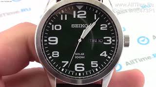Обзор. Мужские наручные часы Seiko SNE473P1