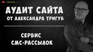Аудит сайта сервиса СМС-рассылок. Анализ сайта на ошибки. Пример аудита сайта.