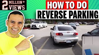 REVERSE PARKING SIMPLIFIED| Method 1 || Toronto Drivers