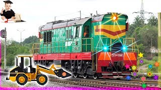 Присоединяем неправильные картинки железнодорожного транспорта v440