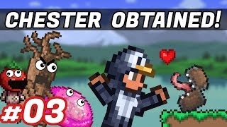 CHESTER THE CHEST! - Modded Terraria - Episode 3