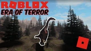 Roblox Era Of Terror - NEW UPDATE! (THERIZINOSAURUS UPDATE!)