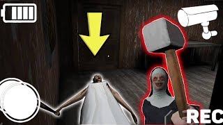 СЛЕЖУ ЧЕРЕЗ КАМЕРУ ЗА БАБКОЙ ГРЕННИ И МОНАШКОЙ В МАЙНКРАФТ | НУБИК В MINECRAFT GRANNY МОНАХИНЯ