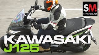 Kawasaki J125 Special Edition ABS 2016: Prueba Scooter carnet A1/B