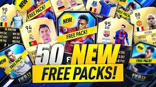 50 NEW FREE PACKS!