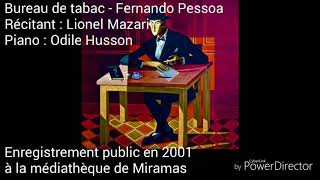 Bureau de tabac - Fernando Pessoa