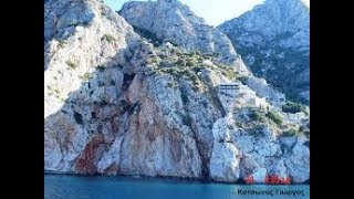 Άγιον  Όρος ,έρημος , τα «φρικτά καρούλια»