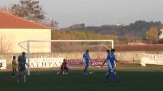 goal sampanidis (Pyrsos - Iraklis 1-3)