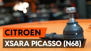 Cómo cambiar los rótula de dirección CITROEN XSARA PICASSO (N68) [VÍDEO TUTORIAL DE AUTODOC]
