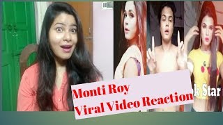 Monti Roy Viral Video Reaction | Boy to Girl Transformation |React Like Diva