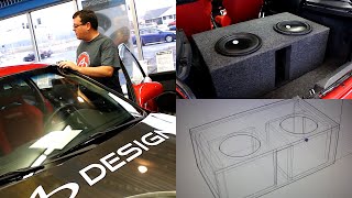 AD Designs Dual 1000 Series 10" SPL Demo