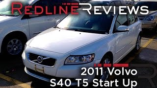 2011 Volvo S40 T5 Start Up, Review, Walkaround, Exhaust
