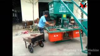 DMYF500 interlocking block making machine, paving block machine