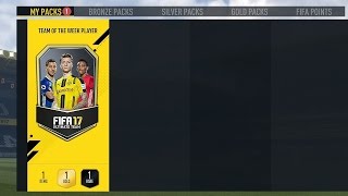 FIFA 17: SBCs to TOTS EP5 - "TOTW Player Pack"