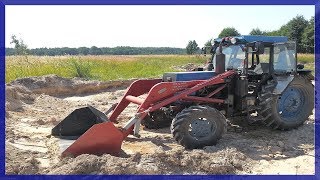 Порвали Прицеп на Карьере Трактор ЛТЗ-60АВ