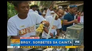 Mga sorbetero sa Rizal, humataw sa ‘Unang Hirit’