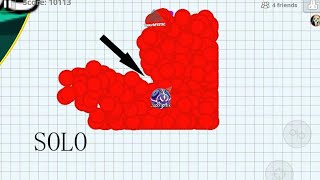 Agario Best MOMENT SOLO TAKEOVER WITH NEW SKIN AGAR.IO