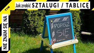 Jak zrobić prezent na Dzień Dziecka sztalugi tablicę dla dzieci