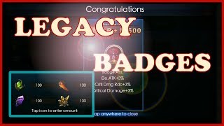?️Legacy Badges combining? [LEGACY OF DISCORD]