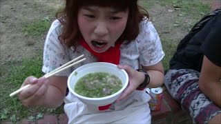 【沖縄グルメ】初めてのヤギ汁豚足。