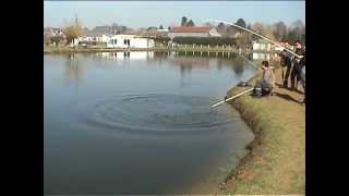 Pêche de la Truite aux Crevettes Super Grosse Truite