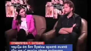 H Scarlet Johansson - Συνέντευξη στον Γ. Σατσίδη