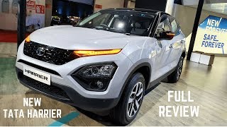 2020 Tata Harrier BS6 Automatic FULL Detailed Review - Panaromic Sunroof, New Alloys &₩ Interiors