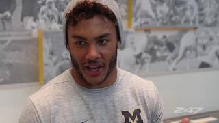 Michigan RB Drake Johnson on fall camp